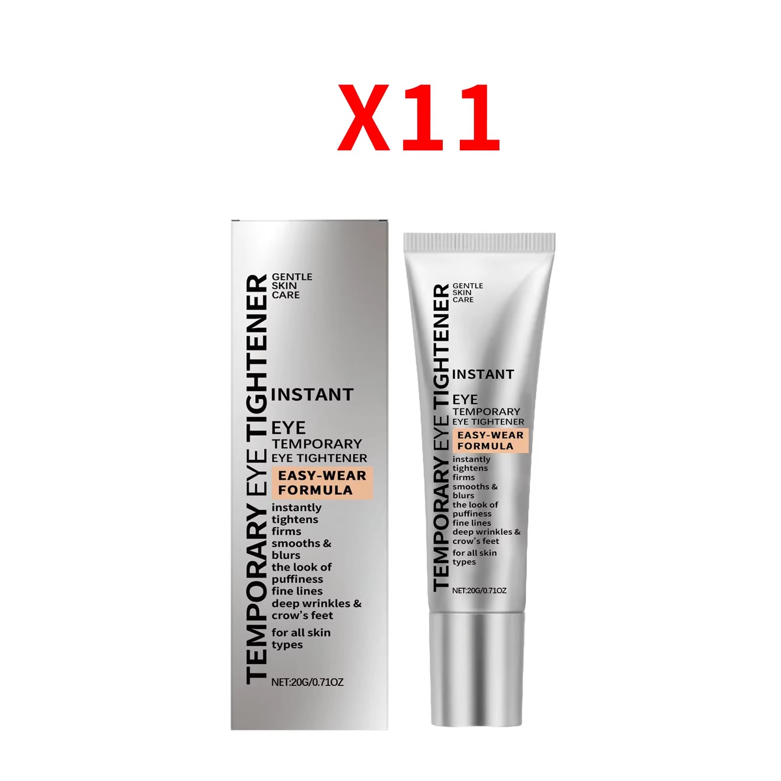 Firm Eye Tightener Cream Remove Dark Circles Eye Bags Anti-Wrinkle Lifting Smoothing Fine Lines Moisturizing Temporary Eye Cream