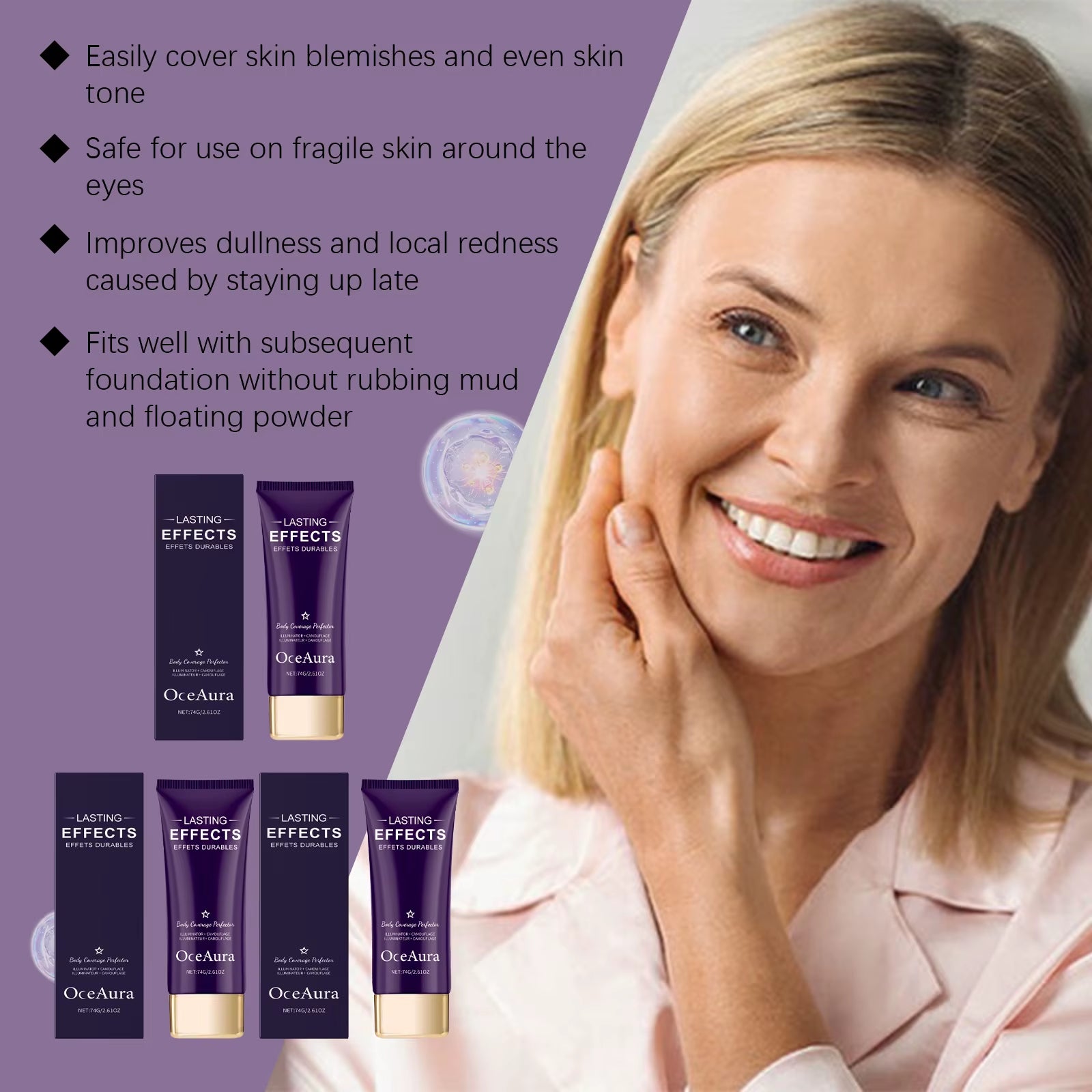Ultimate Liquid Concealer for Flawless Skin - Covers Acne, Dark Circles & Blemishes - Waterproof & Long Lasting!