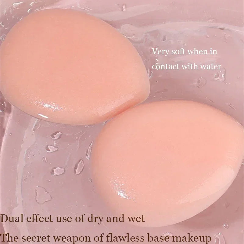 Mini Finger Puff Foundation Sponges - 5/10 Pcs Air Cushion Makeup Applicators for Flawless Concealer & BB Cream Application