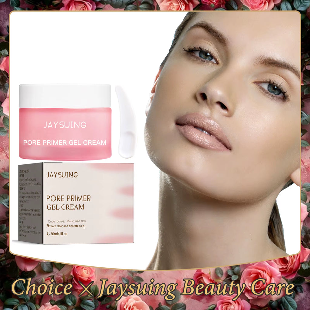 Invisible Pore Primer Cream - Long-Lasting Matte Base Makeup for Oil Control & Refreshing Moisturization
