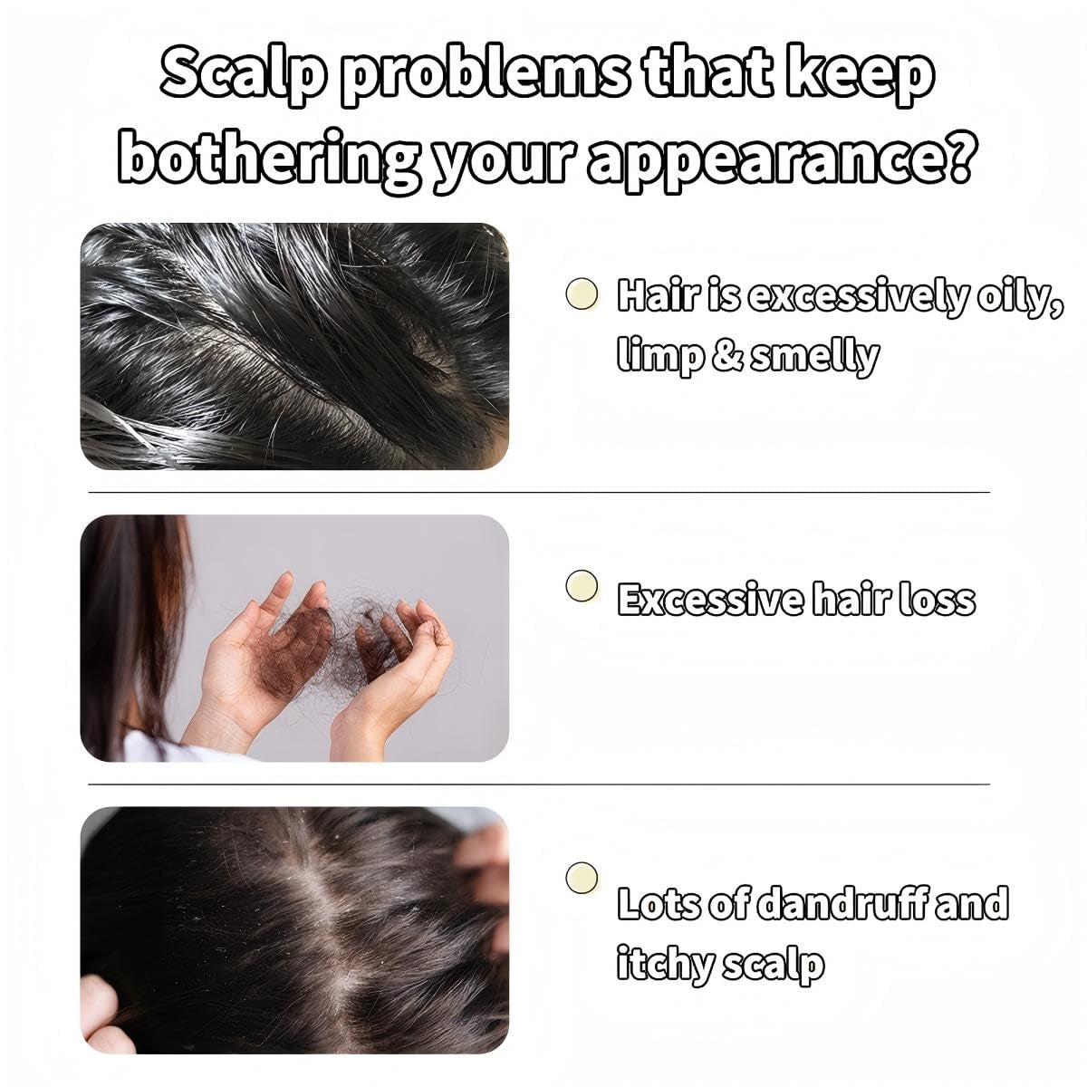 Shampoo for Thinning Hair for Women and Men– Rosemary Hair Growth Shampoo with Biotin, Strengthening & Volumizing Formula for Fuller Looking Hair, 7.1 Fl Oz