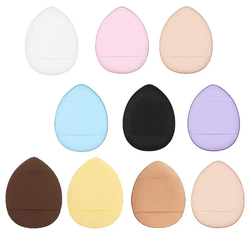 Mini Finger Puff Foundation Sponges - 5/10 Pcs Air Cushion Makeup Applicators for Flawless Concealer & BB Cream Application