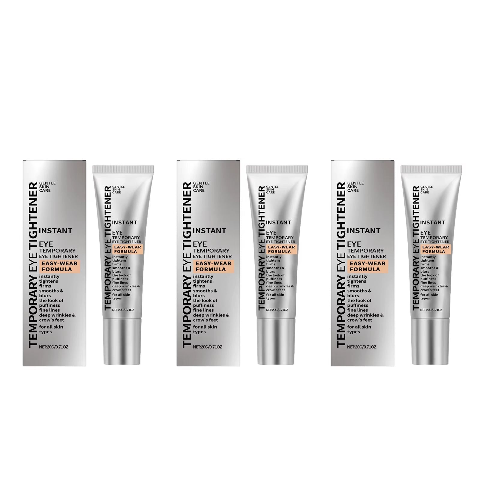 Firm Eye Tightener Cream Remove Dark Circles Eye Bags Anti-Wrinkle Lifting Smoothing Fine Lines Moisturizing Temporary Eye Cream