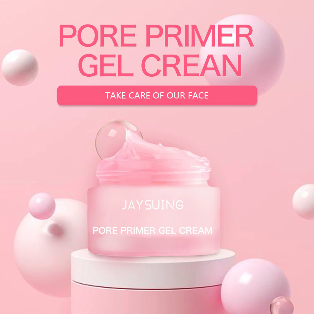 Invisible Pore Primer Cream - Long-Lasting Matte Base Makeup for Oil Control & Refreshing Moisturization