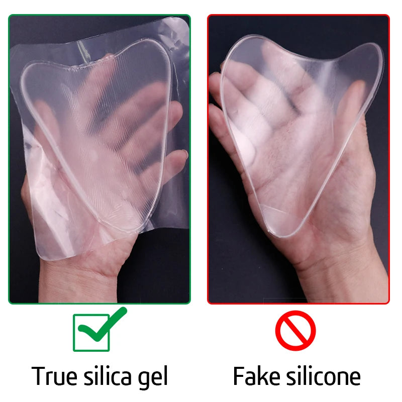 Revitalize Your Skin with Reusable Anti-Wrinkle Chest Pads - Silicone Lift & Firm Neck Patches