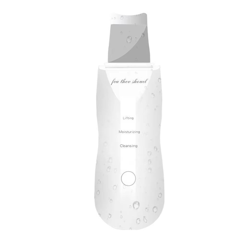 Revitalize Your Skin: Electric Ultrasonic Face Scrubber for Deep Cleansing and Blackhead Removal