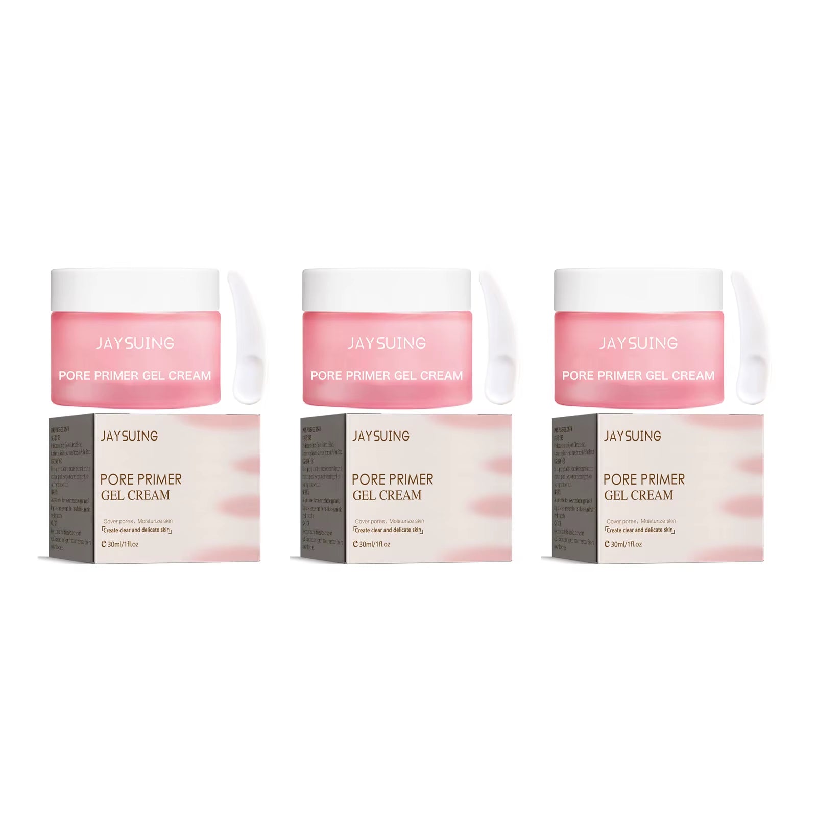 Invisible Pore Primer Cream - Long-Lasting Matte Base Makeup for Oil Control & Refreshing Moisturization